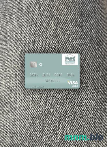Saint Kitts and Nevis SKNA bank visa obciążyć card wygląd fotograficzny skan PSD + zdjęcie